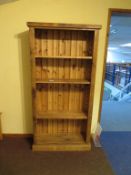 Rustic Pine Bookcase