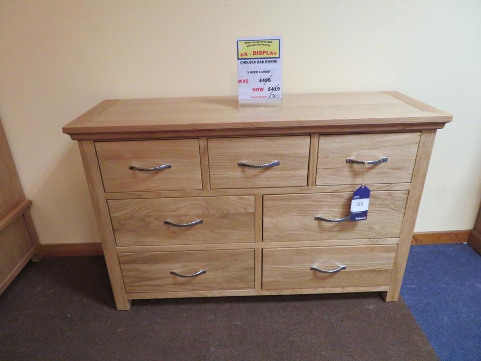 Chelsea Oak Range Chest of Drawers