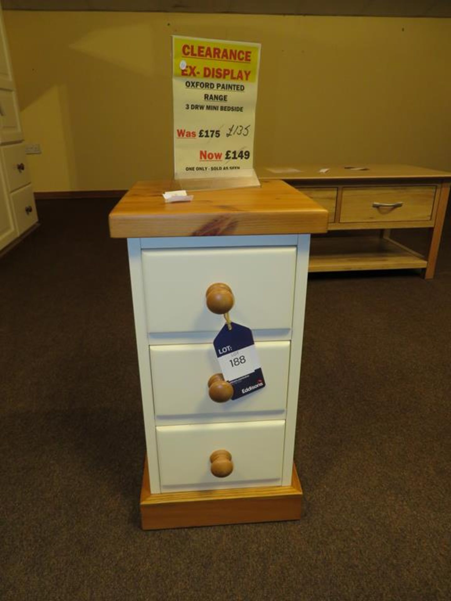 Oxford Painted Range Bedside Cabinet