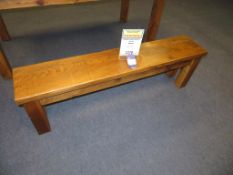 Rough Sawn Range Bench