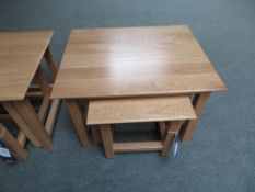 Danum Oak Nest of Tables