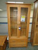 Danum Oak Range Display Cabinet