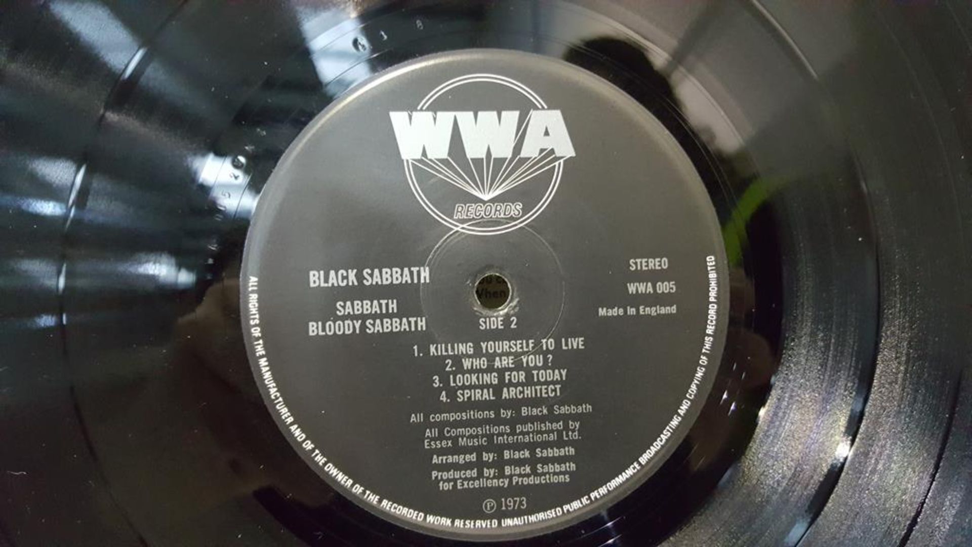 2 x Black Sabbath LPs - Image 12 of 12