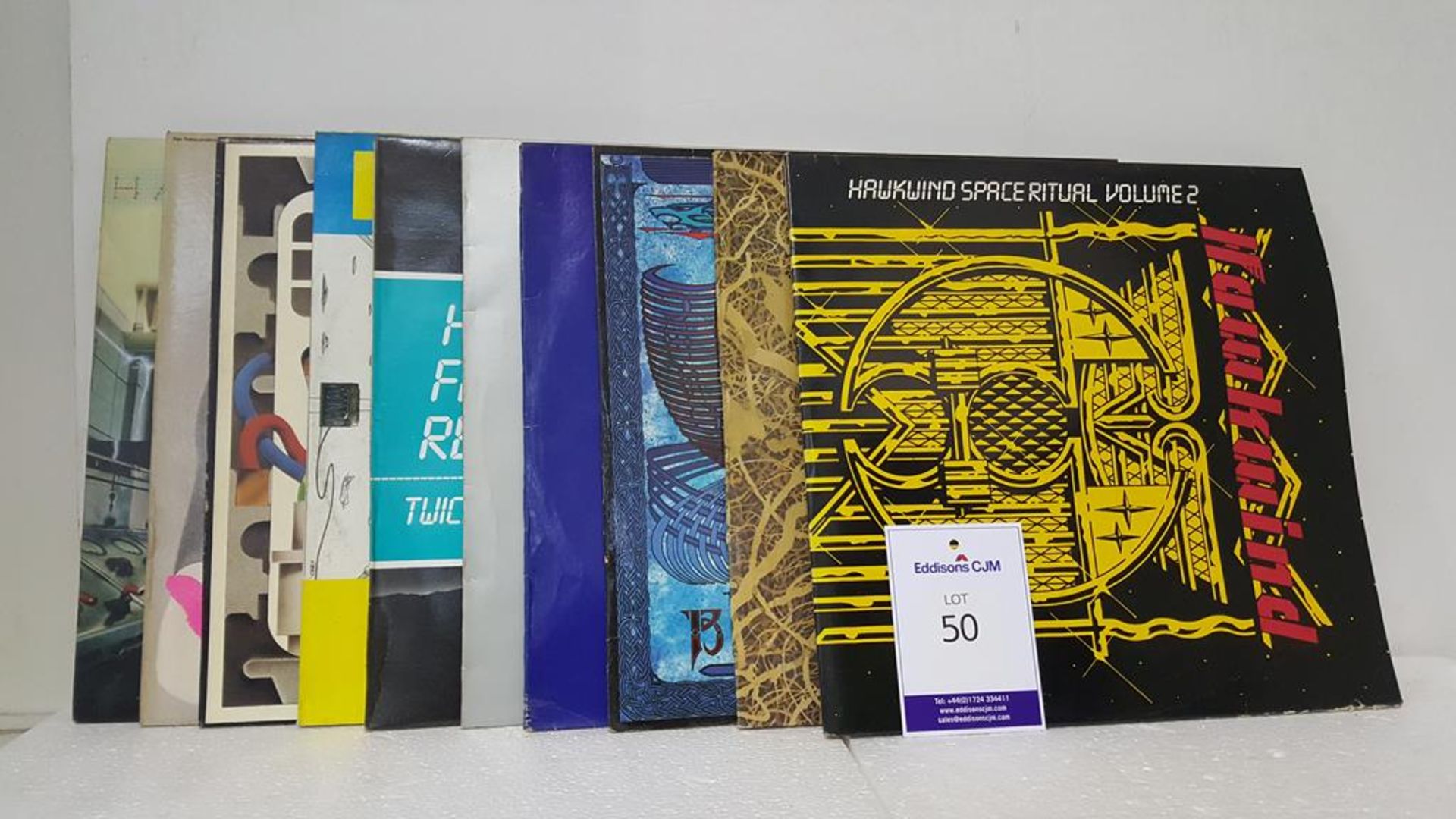 10 x Hawkwind LPs/EPs