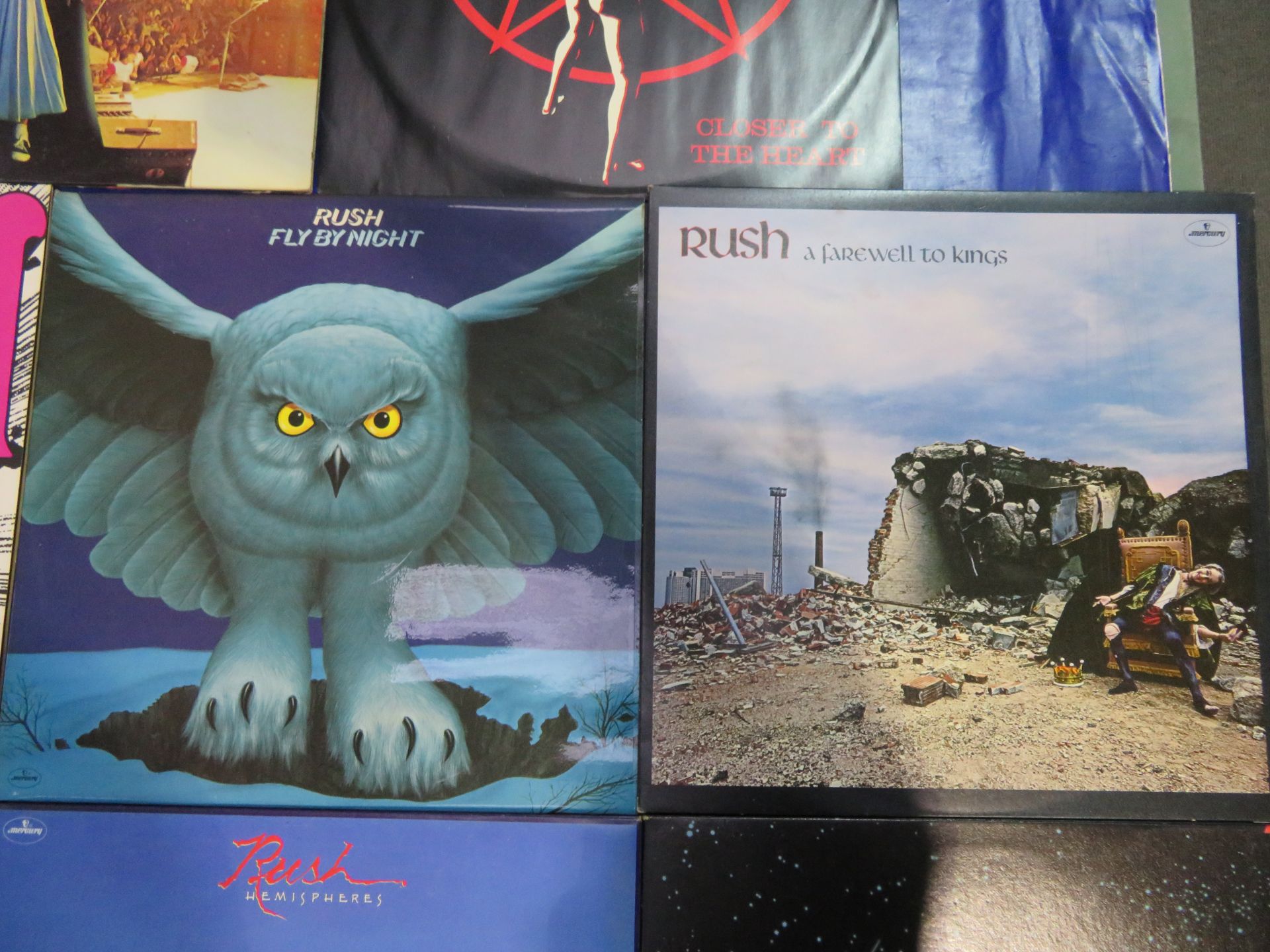 Eleven Rush Vinyl Records - Image 4 of 8