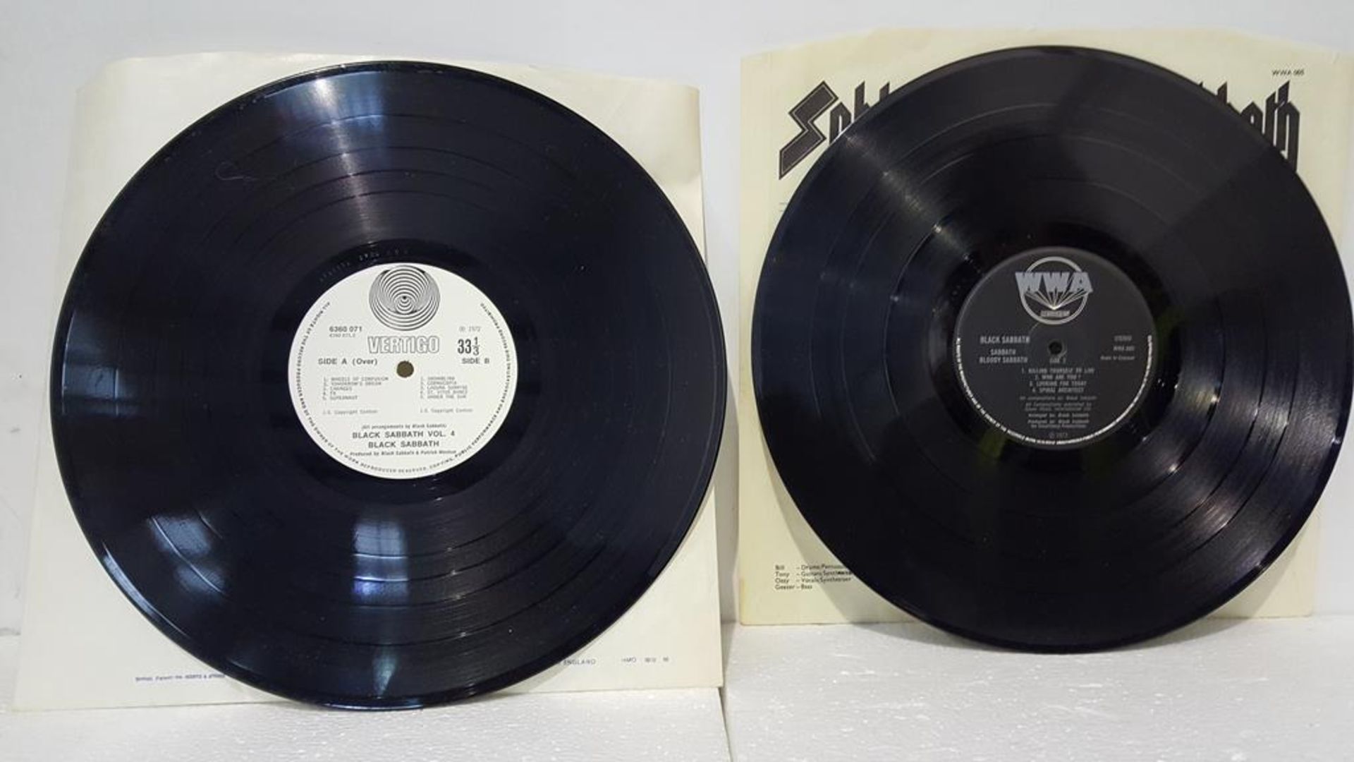 2 x Black Sabbath LPs - Image 10 of 12