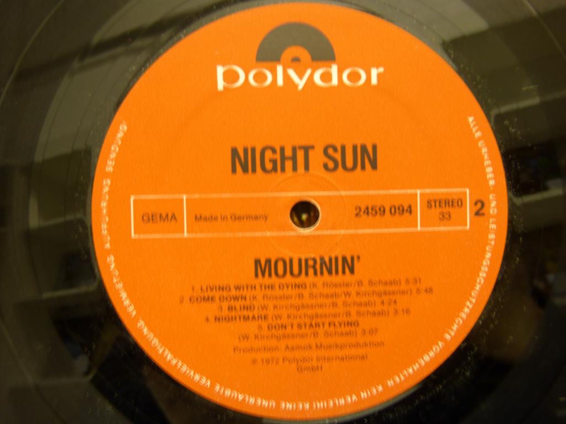 Mournin 'Night Sun' LP - Image 5 of 6