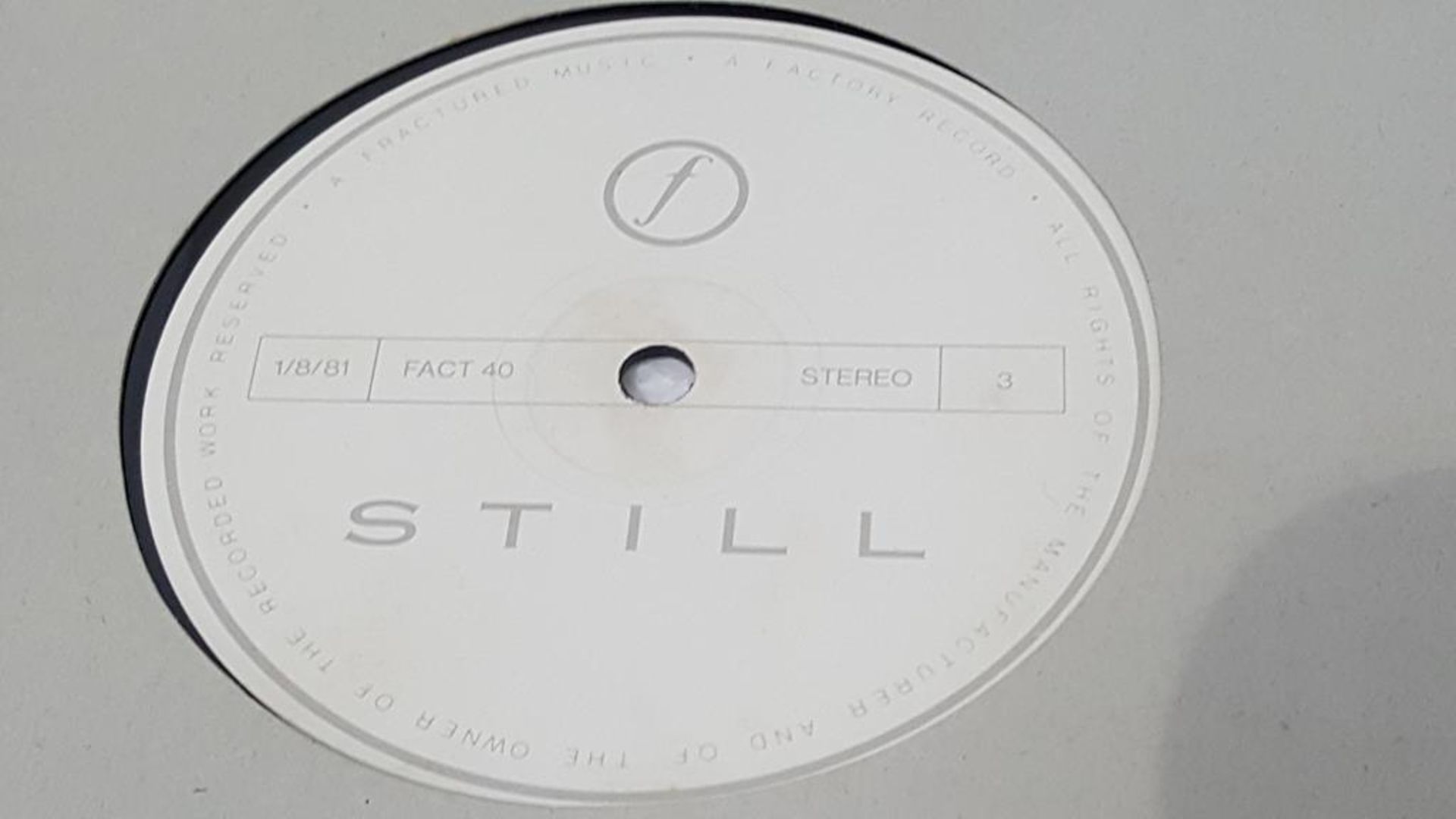 Joy Division 'Still' double Album, 'Closer' album - Image 5 of 14