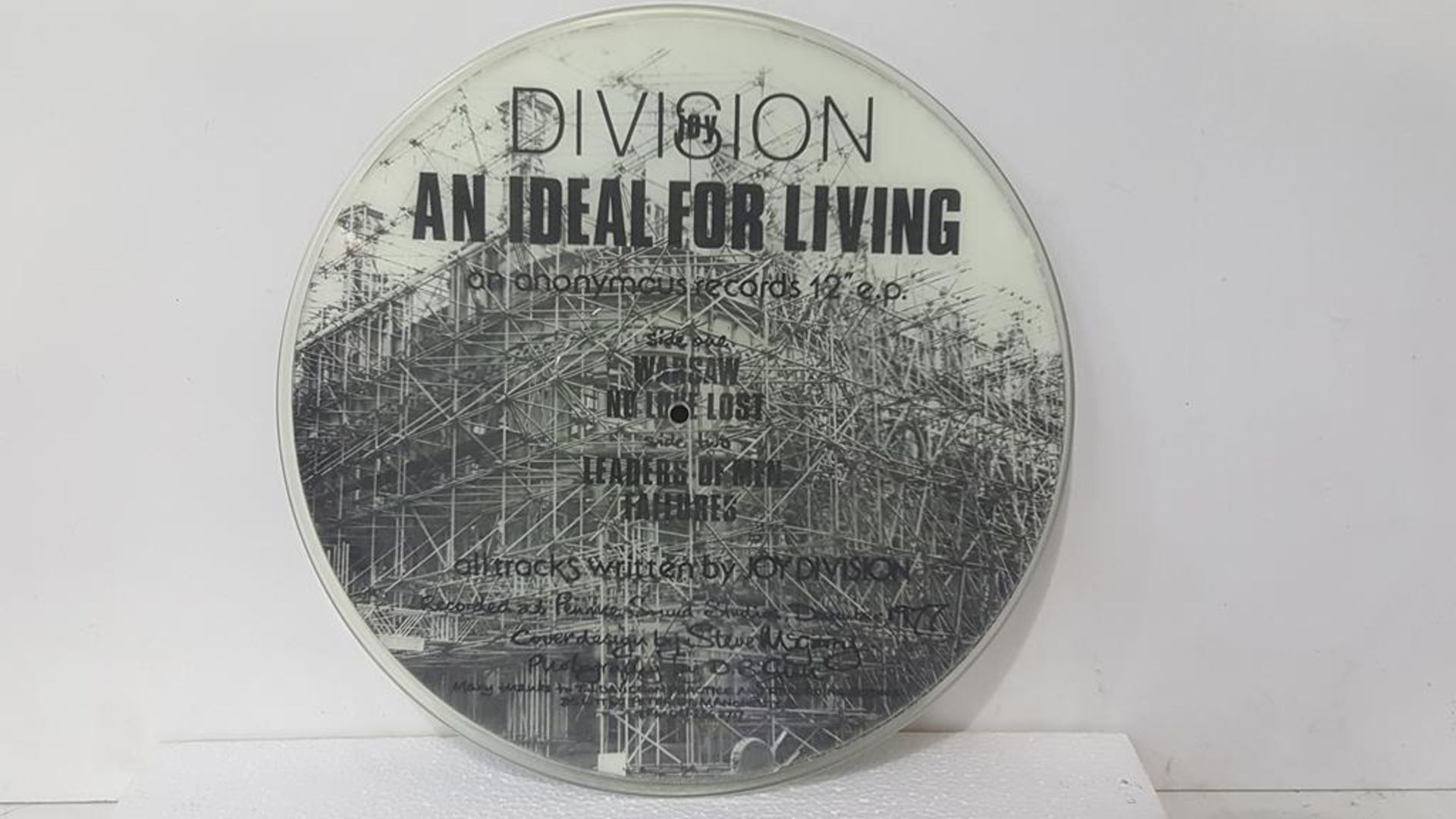 Joy Division 'An Ideal for Living' Picture Disc