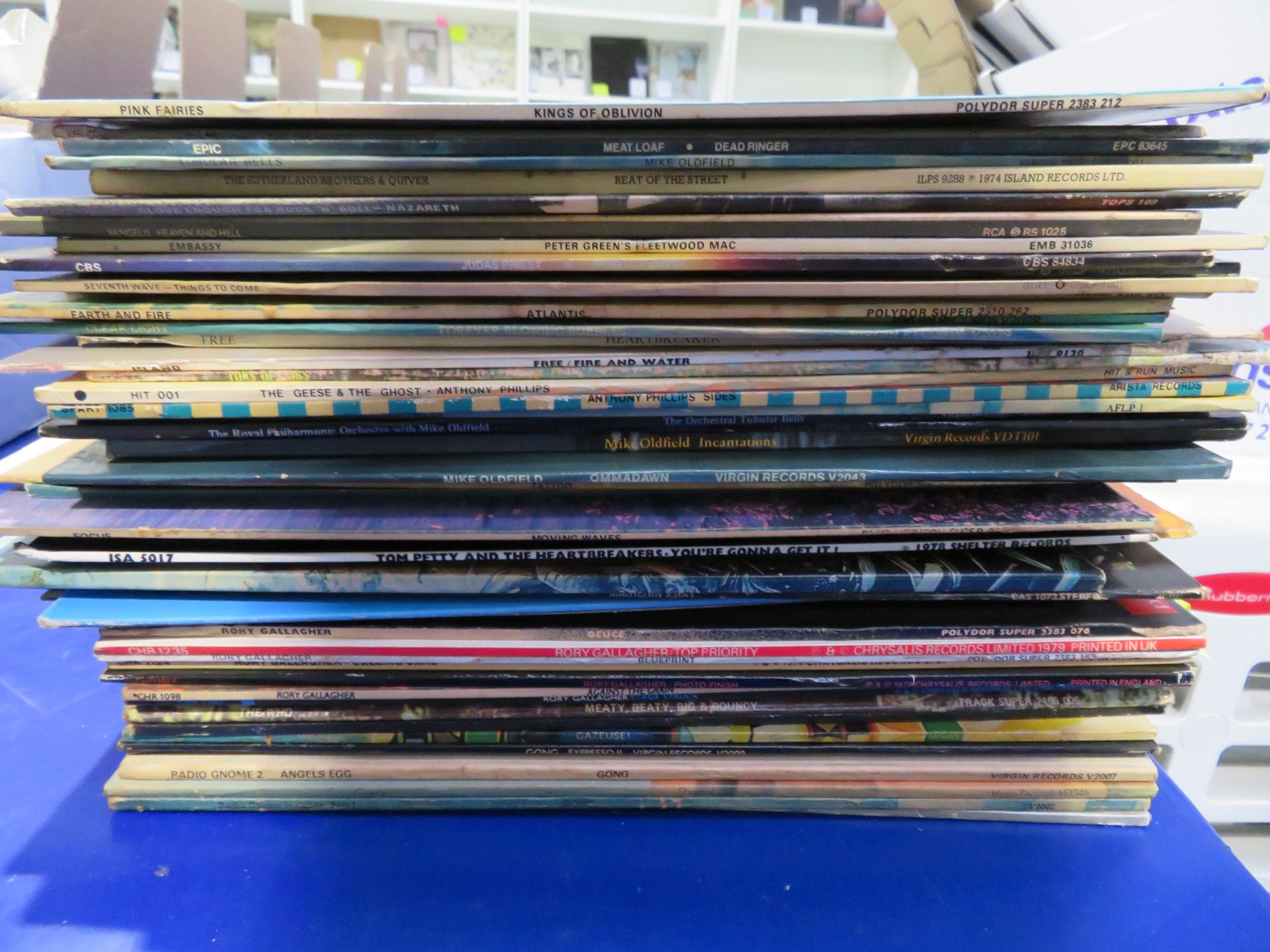 A Mixed Selection of over 55 Vinyl Records