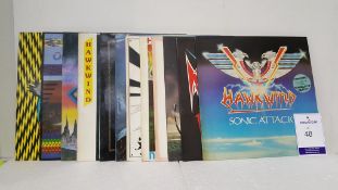 12 x Hawkwind LPs/EPs