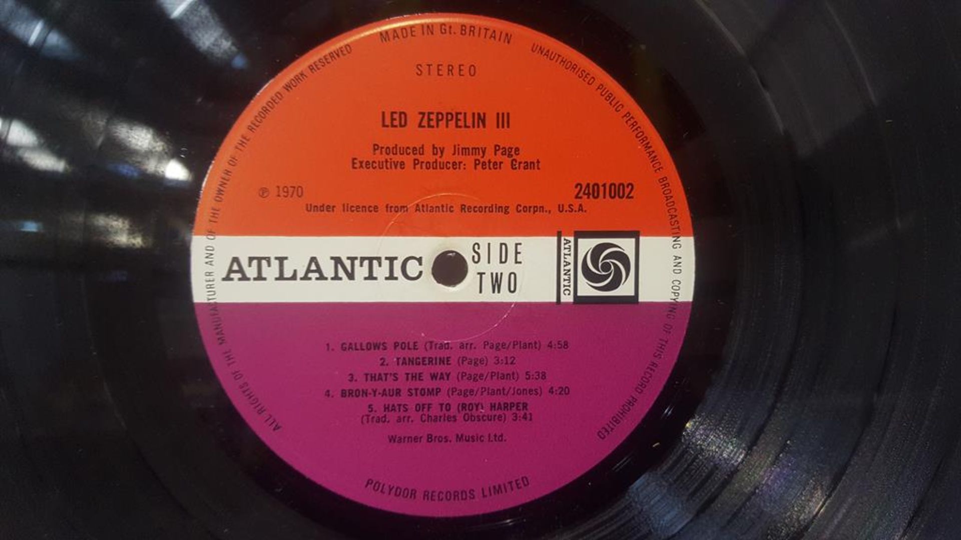 Led Zeppelin '111' LP - Image 7 of 8