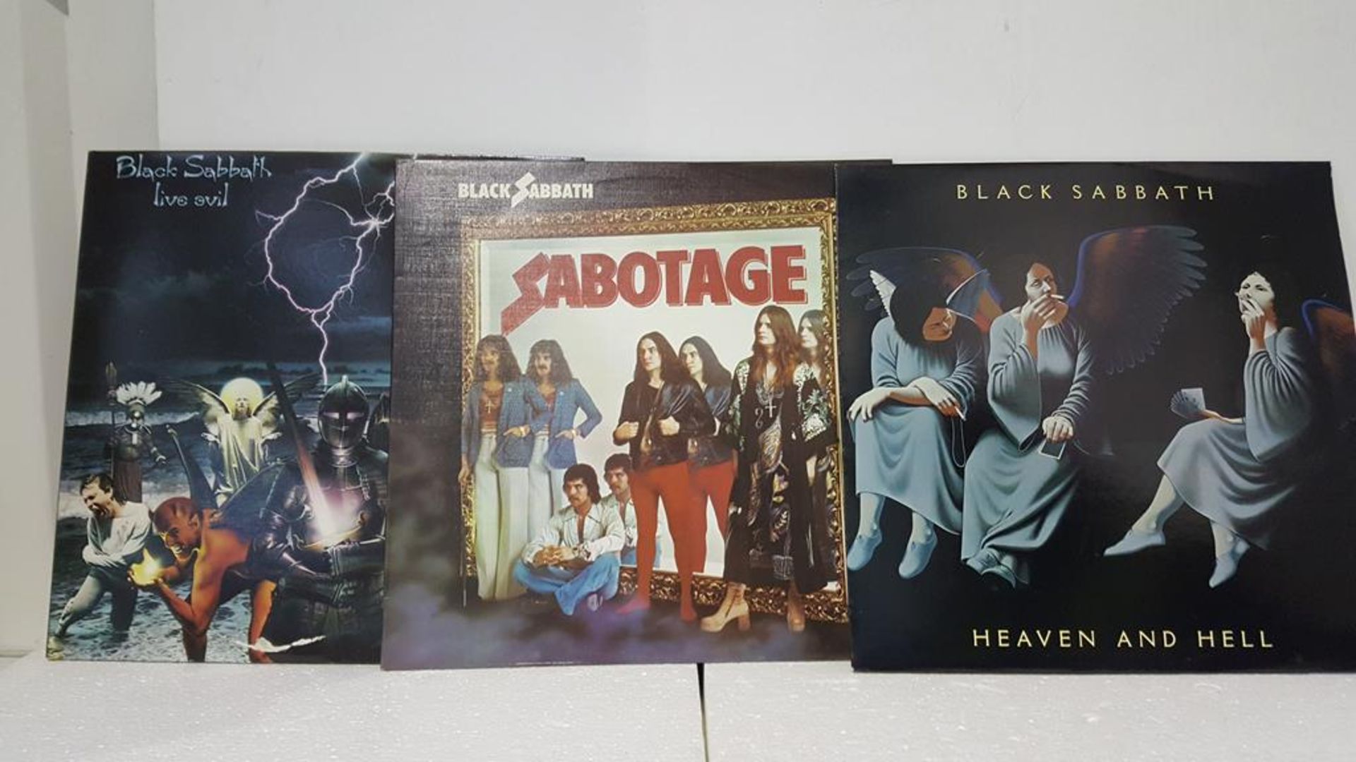 9 x Various Black Sabbath/Ozzy Osborne LPs - Image 2 of 4