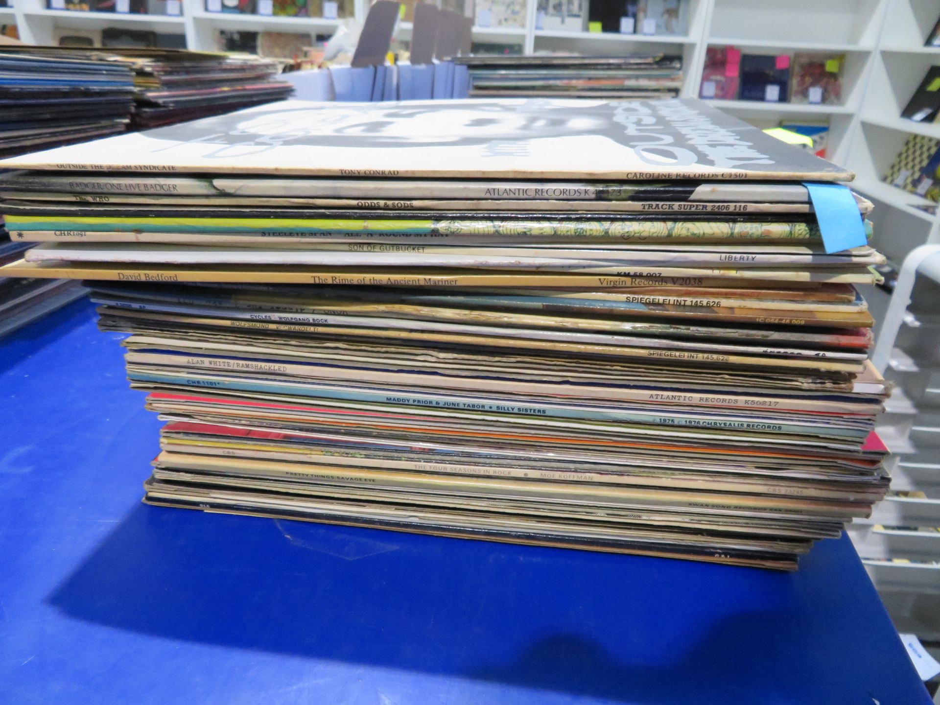 A Mixed Selection of over 55 Vinyl Records