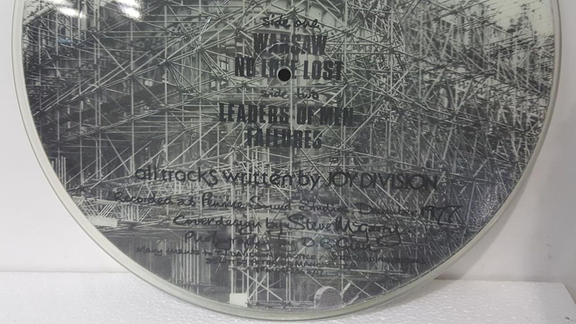 Joy Division 'An Ideal for Living' Picture Disc - Image 2 of 3