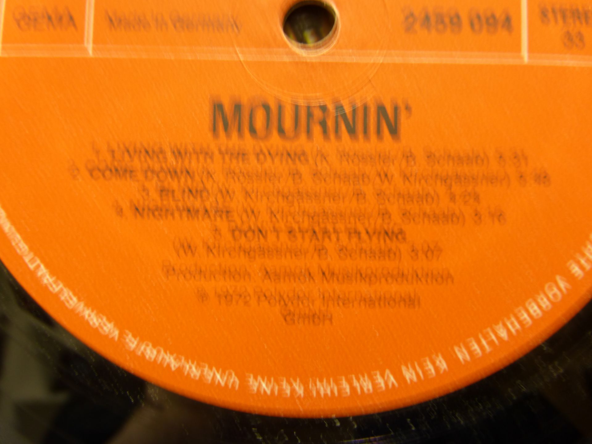 Mournin 'Night Sun' LP - Image 6 of 6