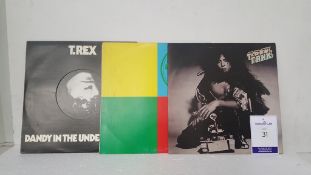 T-Rex 'Dandy in the Underworld', 'Tanx' and 'Flyback' LPs