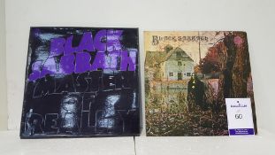 2 x Black Sabbath LPs