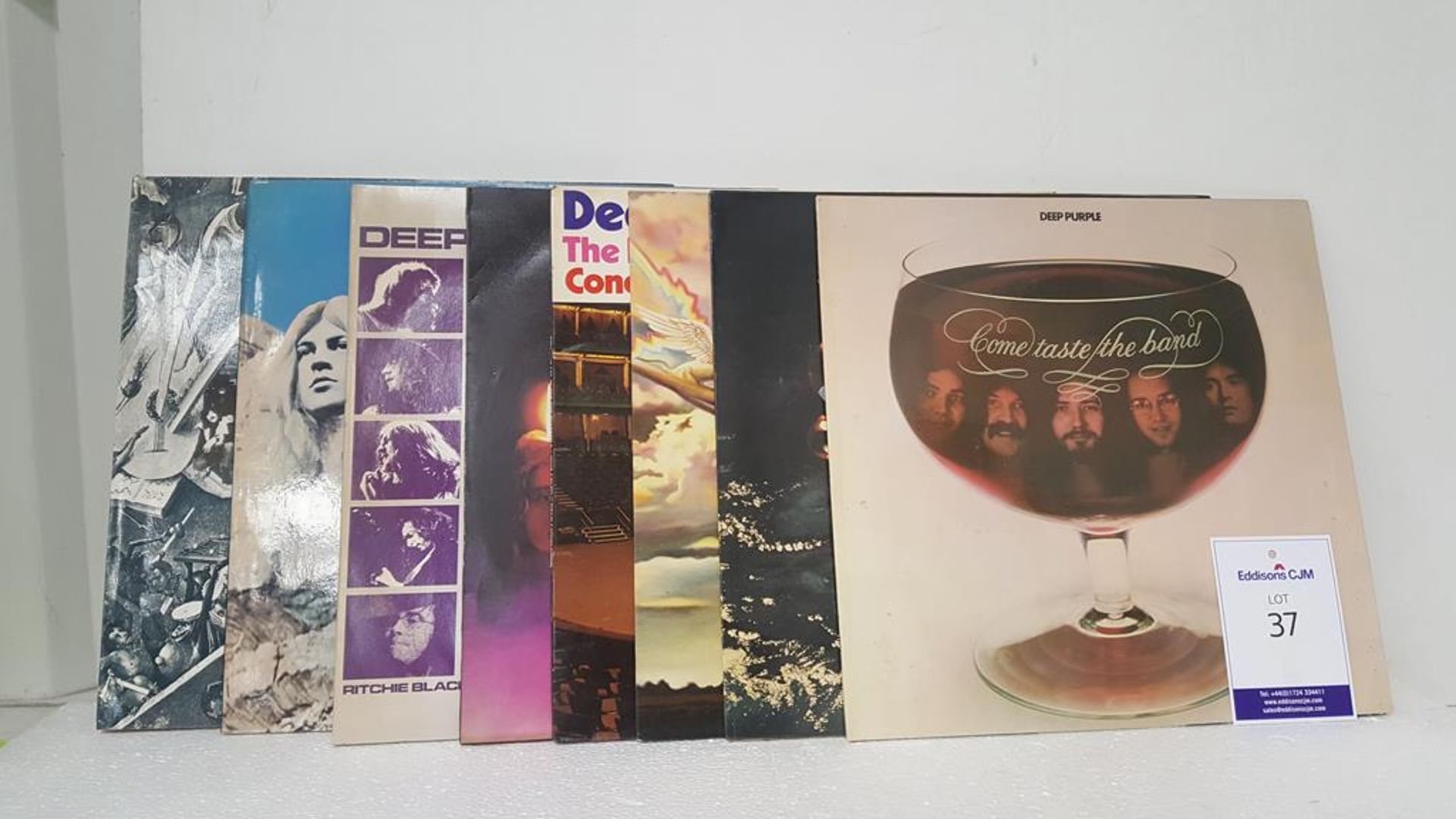 8 x Various Deep Purple LPs/EPs