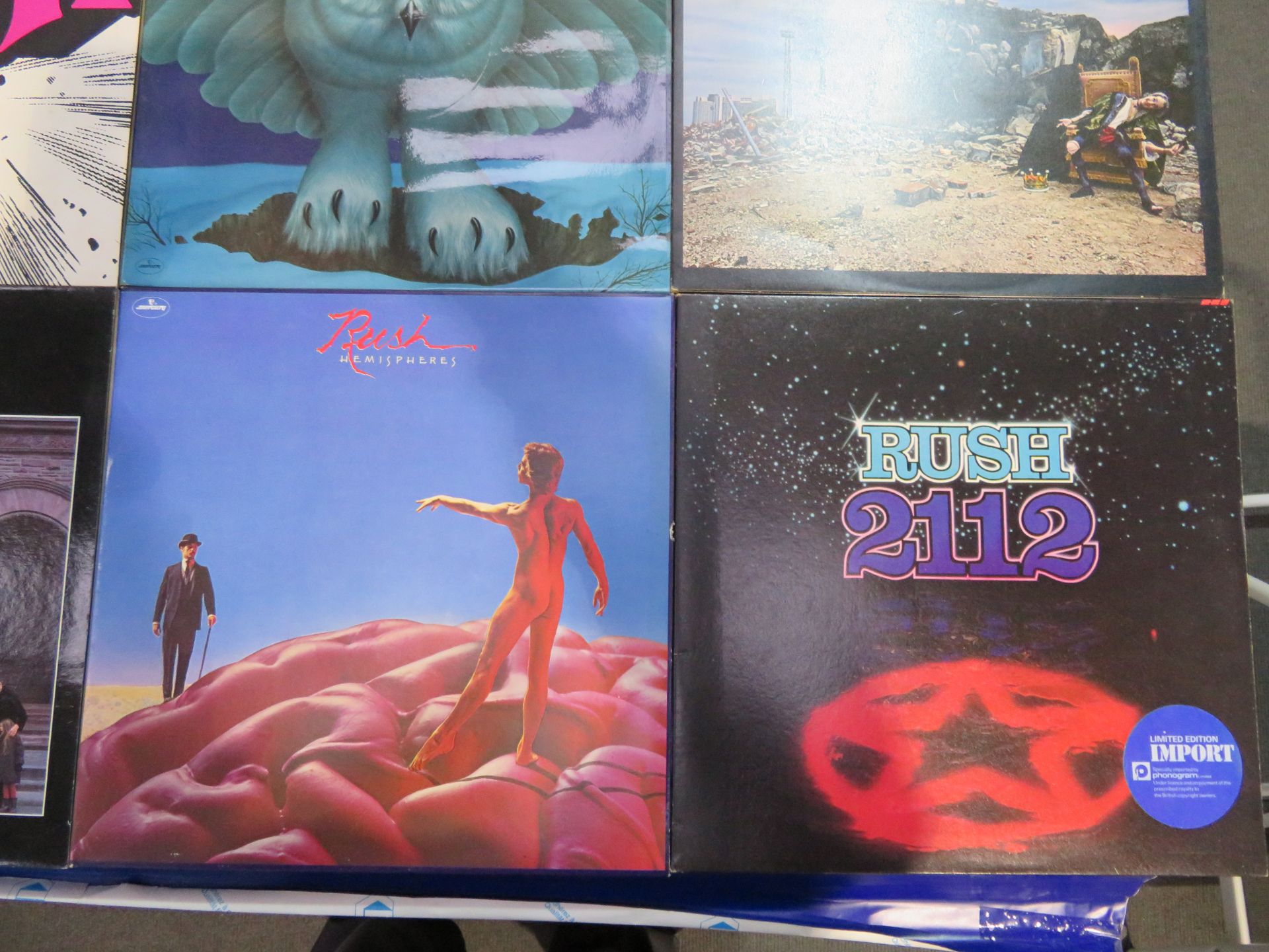 Eleven Rush Vinyl Records - Image 3 of 8