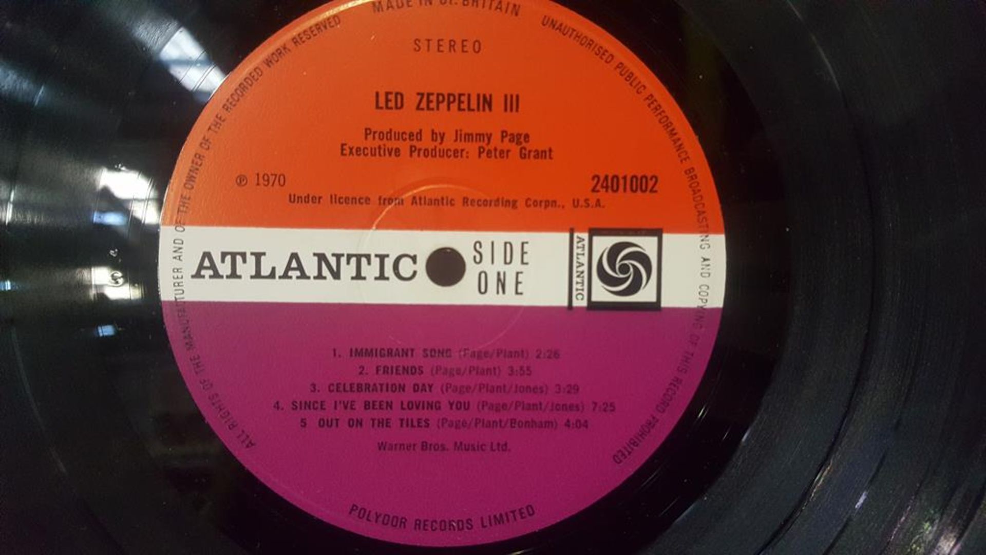 Led Zeppelin '111' LP - Image 6 of 8