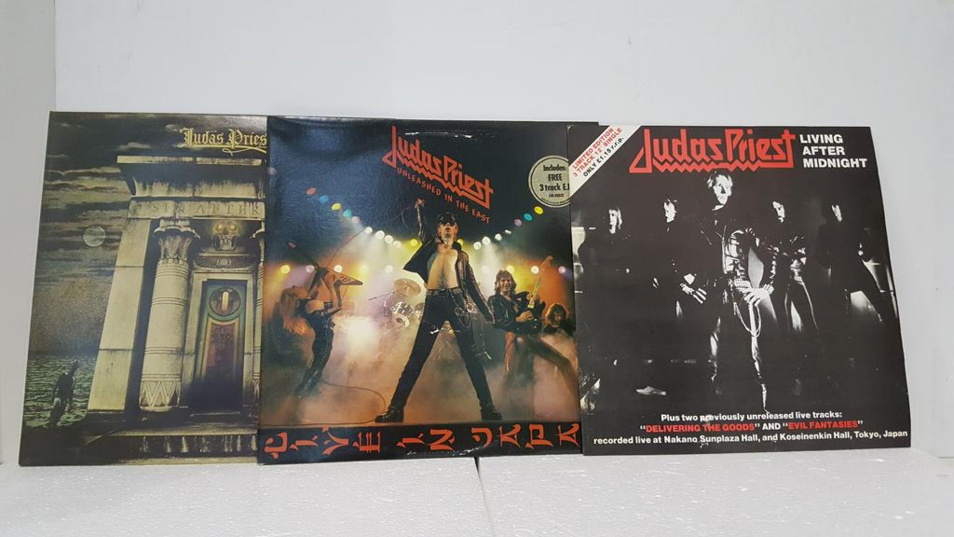 9 x Judas Priest LPs/EPs - Image 4 of 4