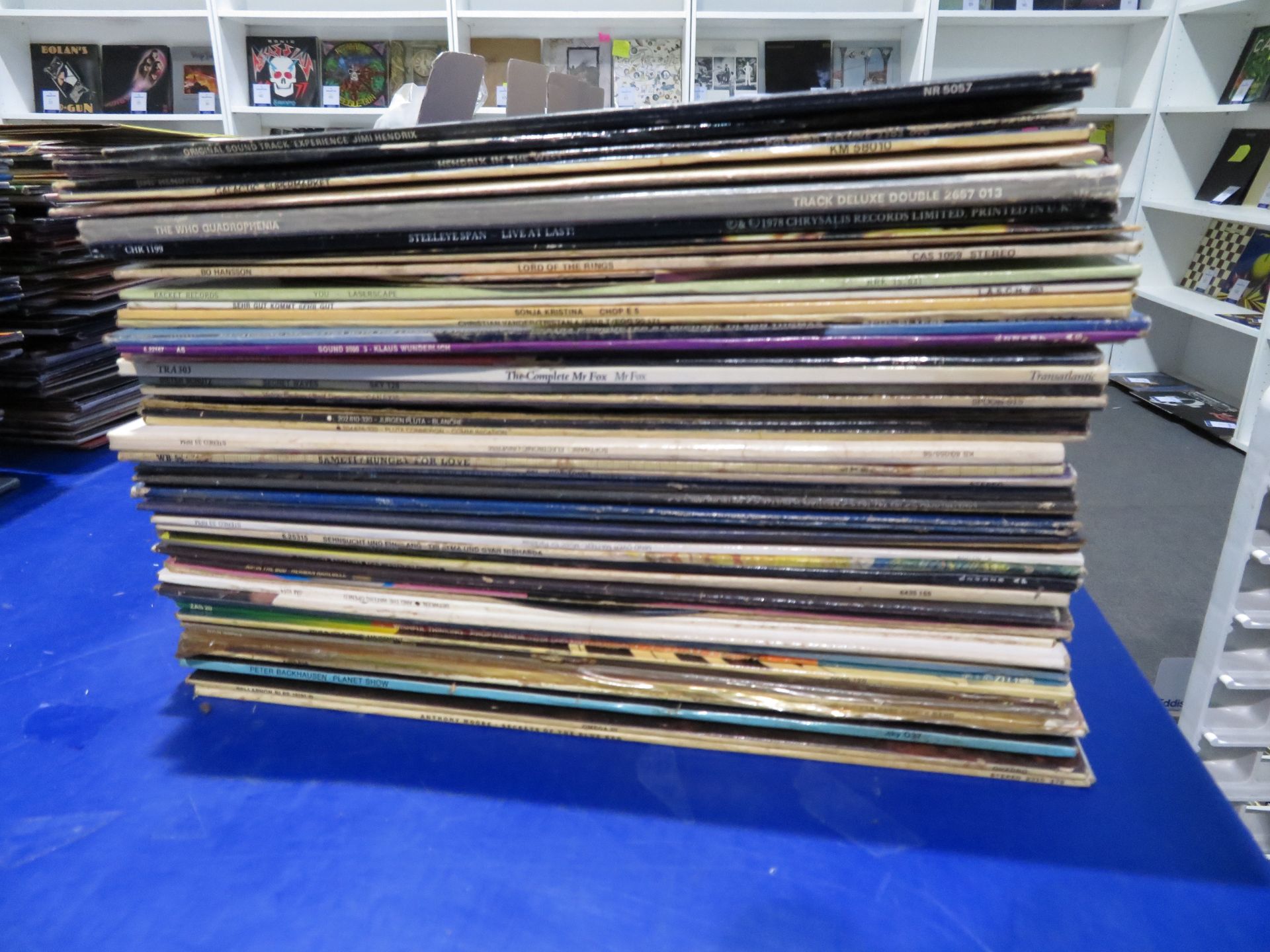 A Mixed Selection of over 55 Vinyl Records