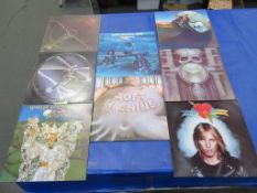 Eight various Progressive Rock Albums