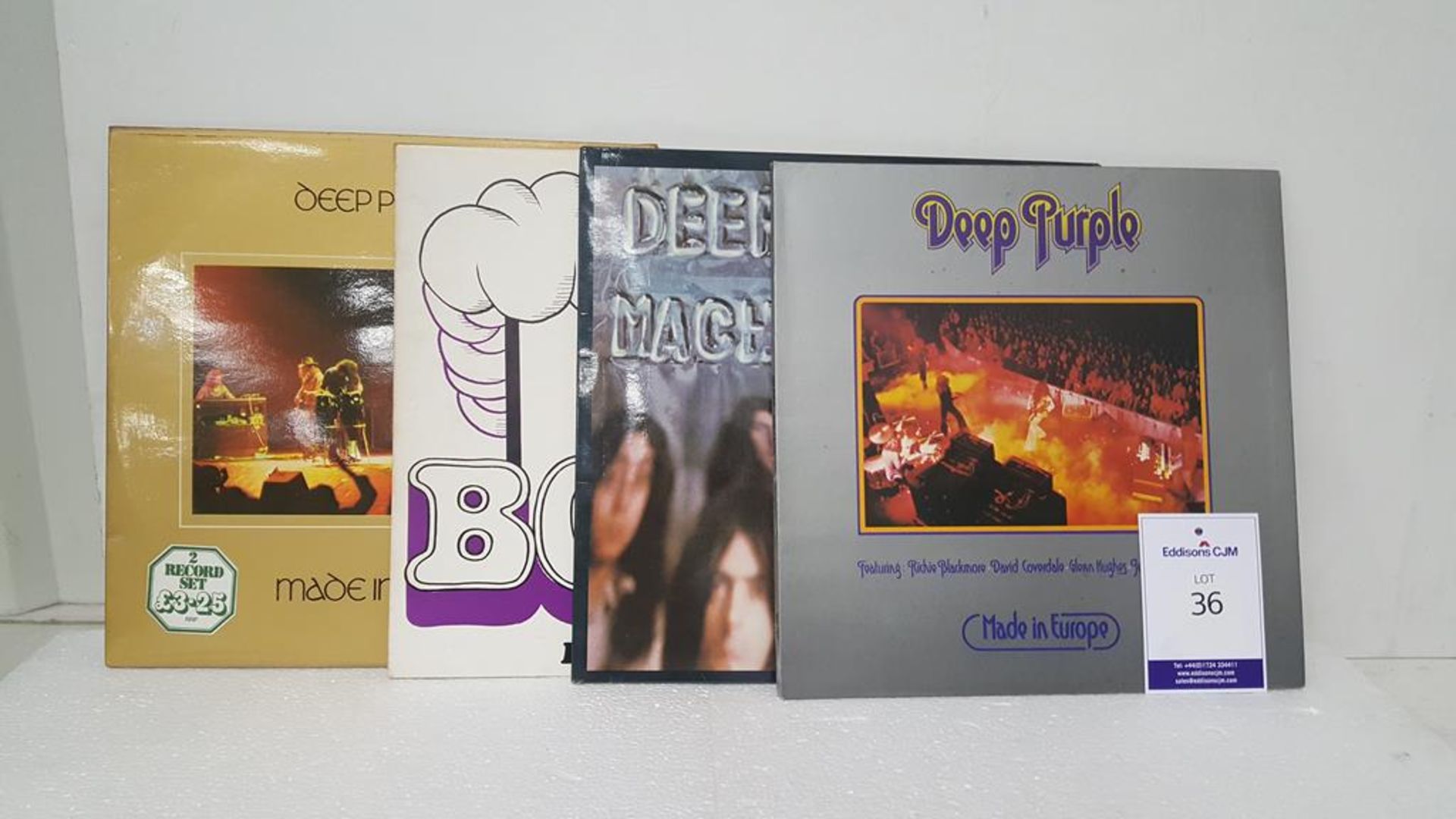 4 x Deep Purple LPs