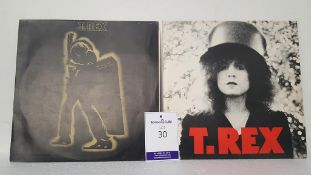 T-Rex 'Electric Warrior' and 'The Slider' LPs