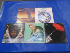 Five various Camel LPs