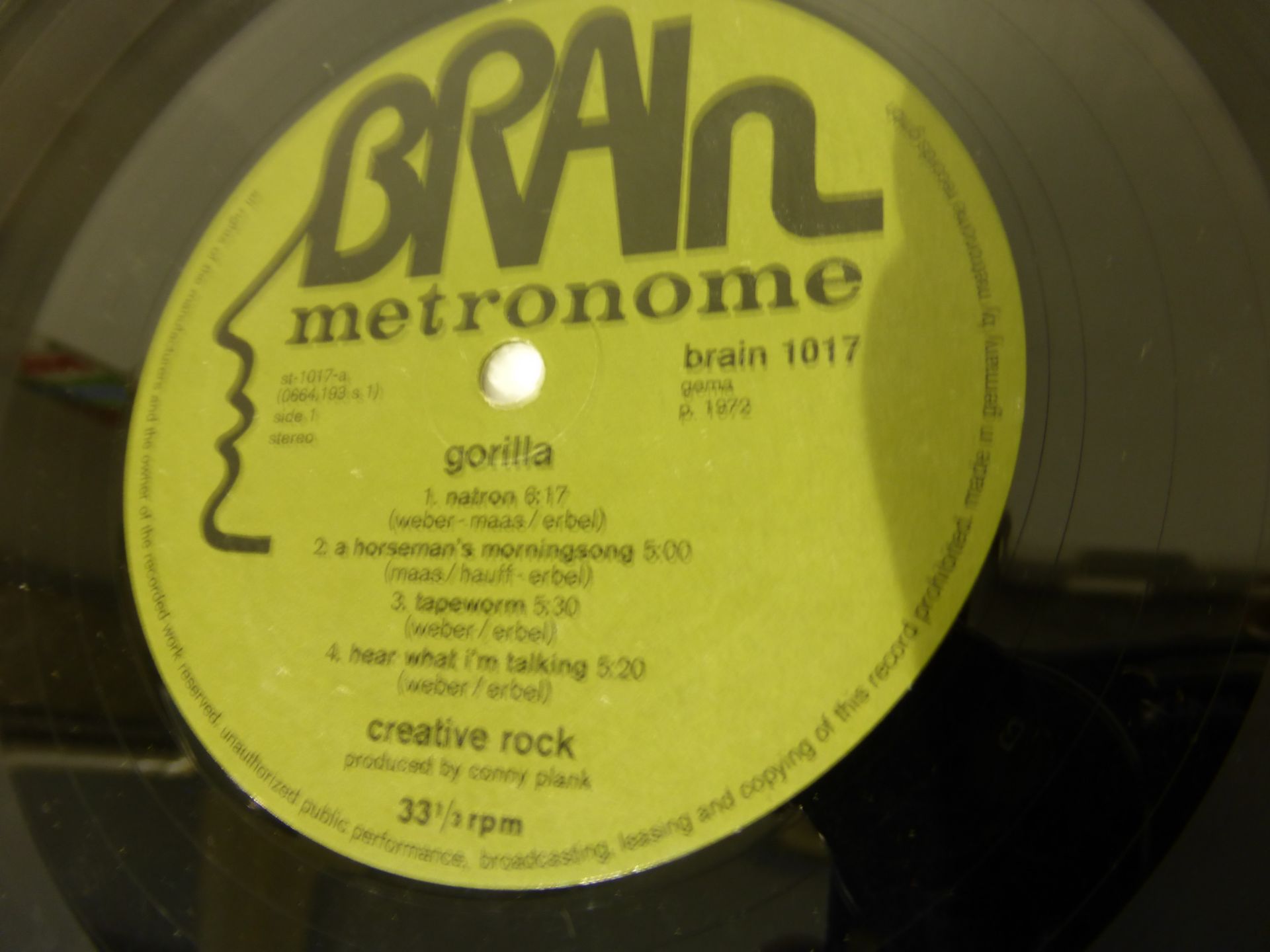 Creative Rock 'Gorilla' LP - Image 5 of 6