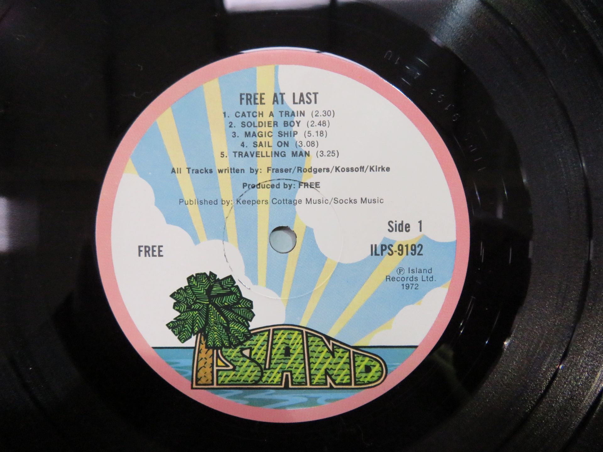 A Signed Free ""Free at Last"" Vinyl - Image 5 of 7