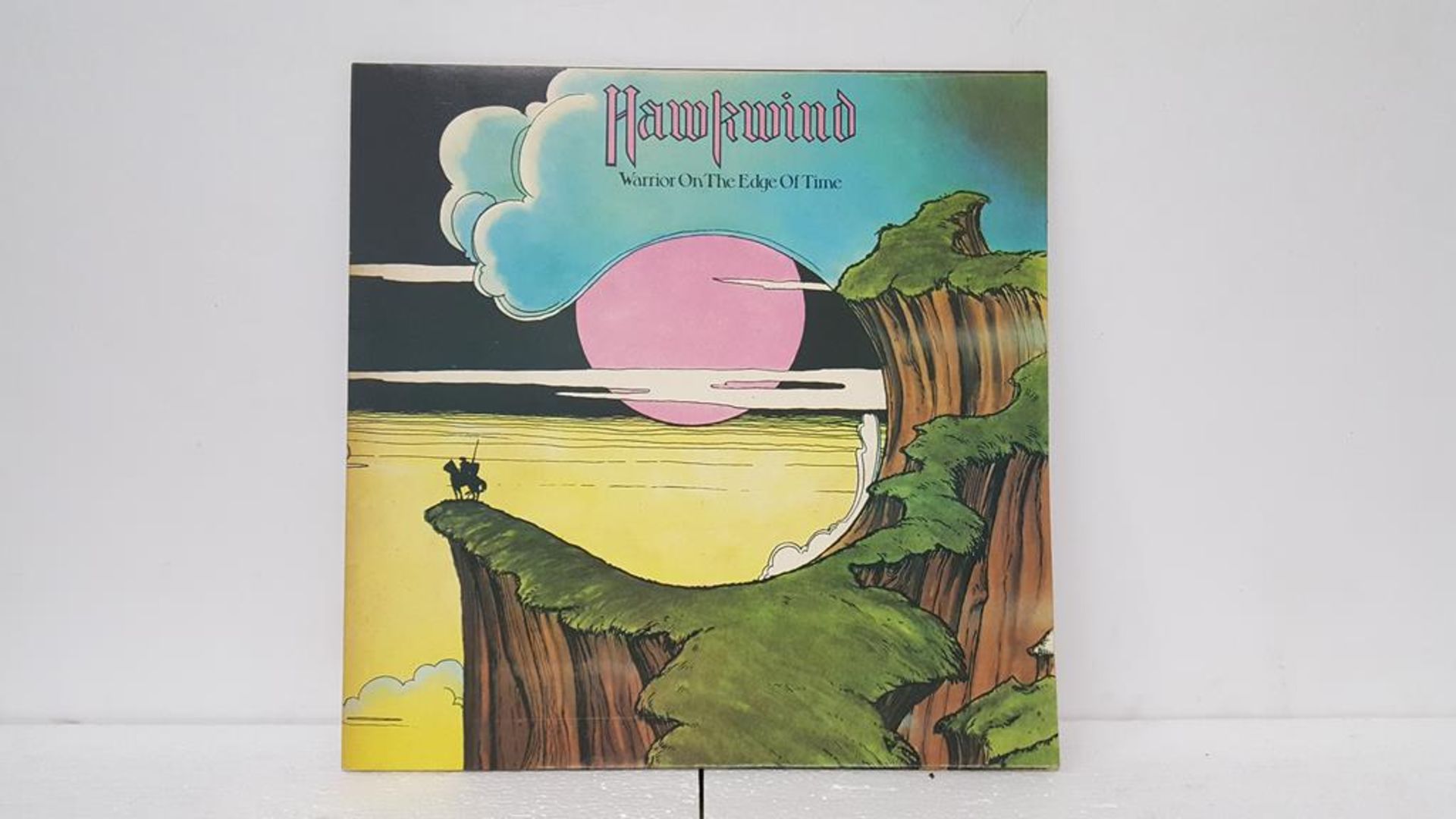 Hawkwind 'Warrior on the Edge of Time' and 'Hawkwind' LPs - Image 2 of 11