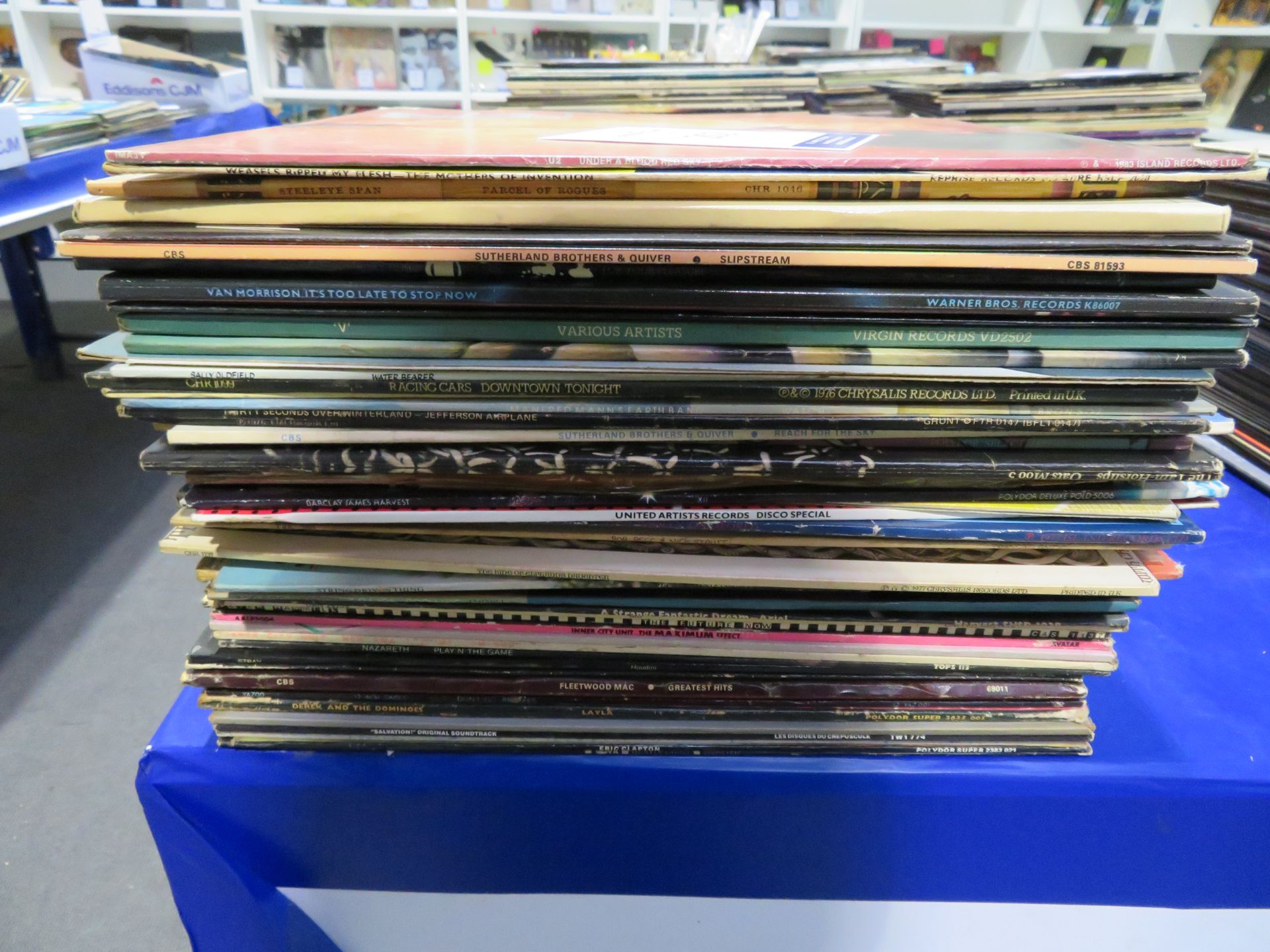 A Mixed Selection of over 55 Vinyl Records