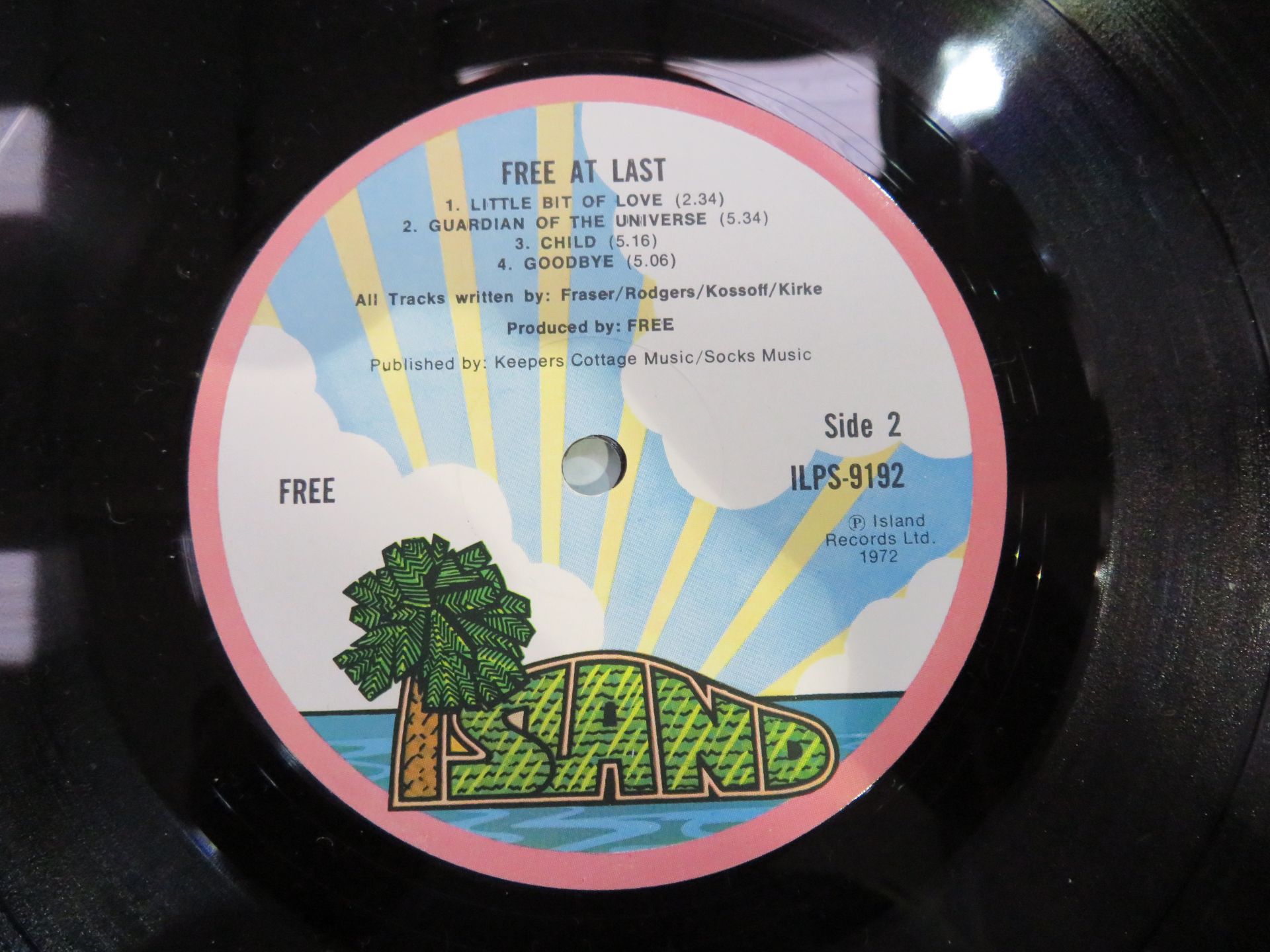A Signed Free ""Free at Last"" Vinyl - Image 7 of 7