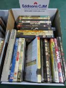 Nine Boxes of various DVDs