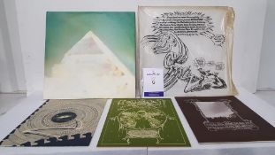 A The Electric Score ""Glastonbury Fayre"" Triple Vinyl Album