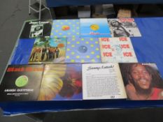 Eleven assorted Reggae Vinyls