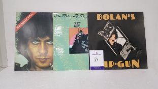Marc Bolan 'The Beginning of Doves', 'Zip Gun' and 'Fine Alloy and the Hidden Riders of Tomorrow' LP
