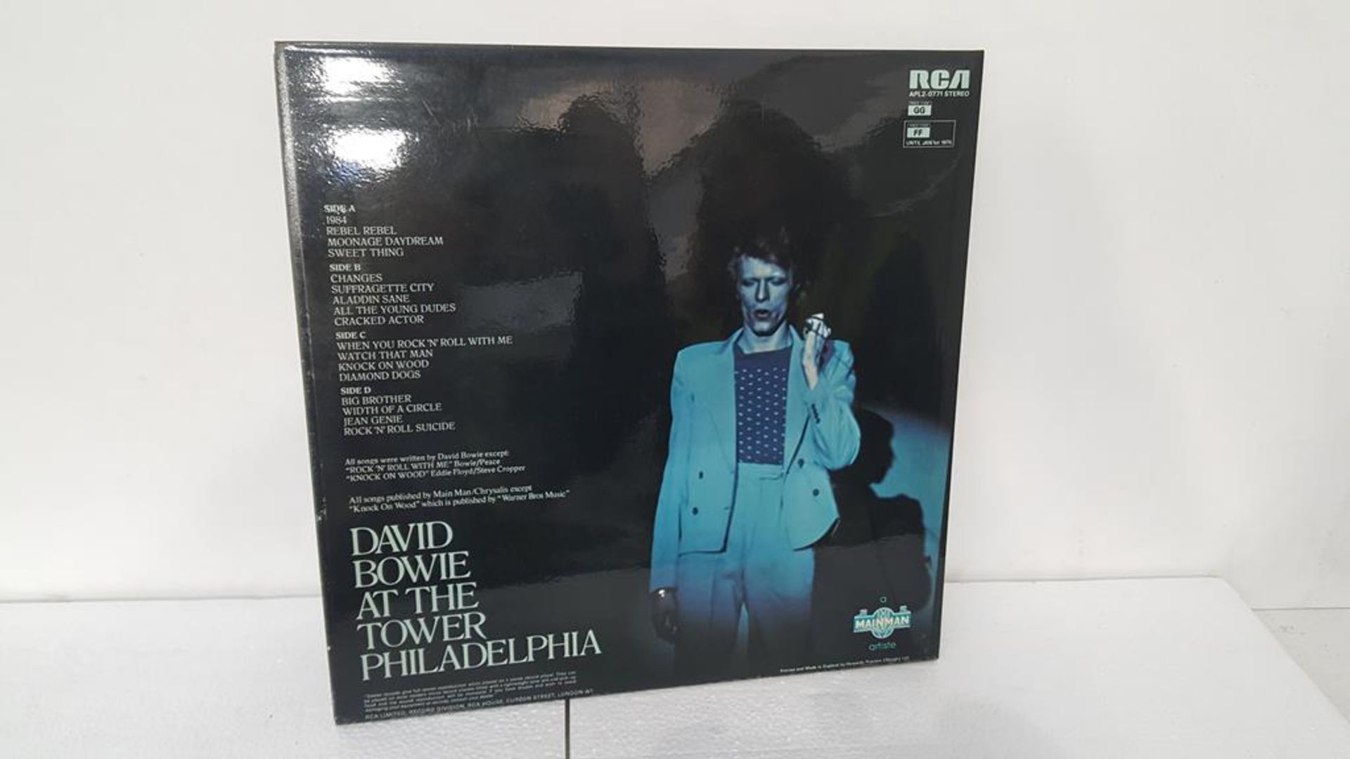 David Bowie 'Hunky Dory', 'Stage' and 'Live- at the Tower Philadephia' LPs - Image 9 of 9