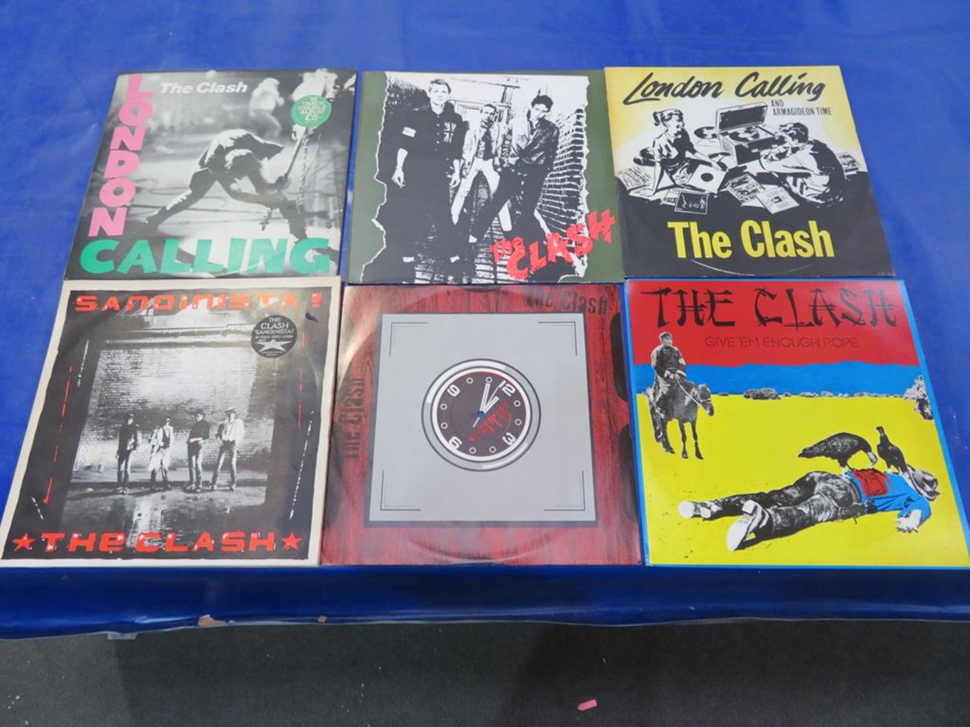 Five The Clash LPs/EPs