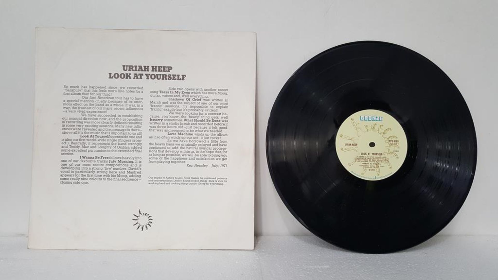 3 x Uriah Heep LPs - Image 4 of 15