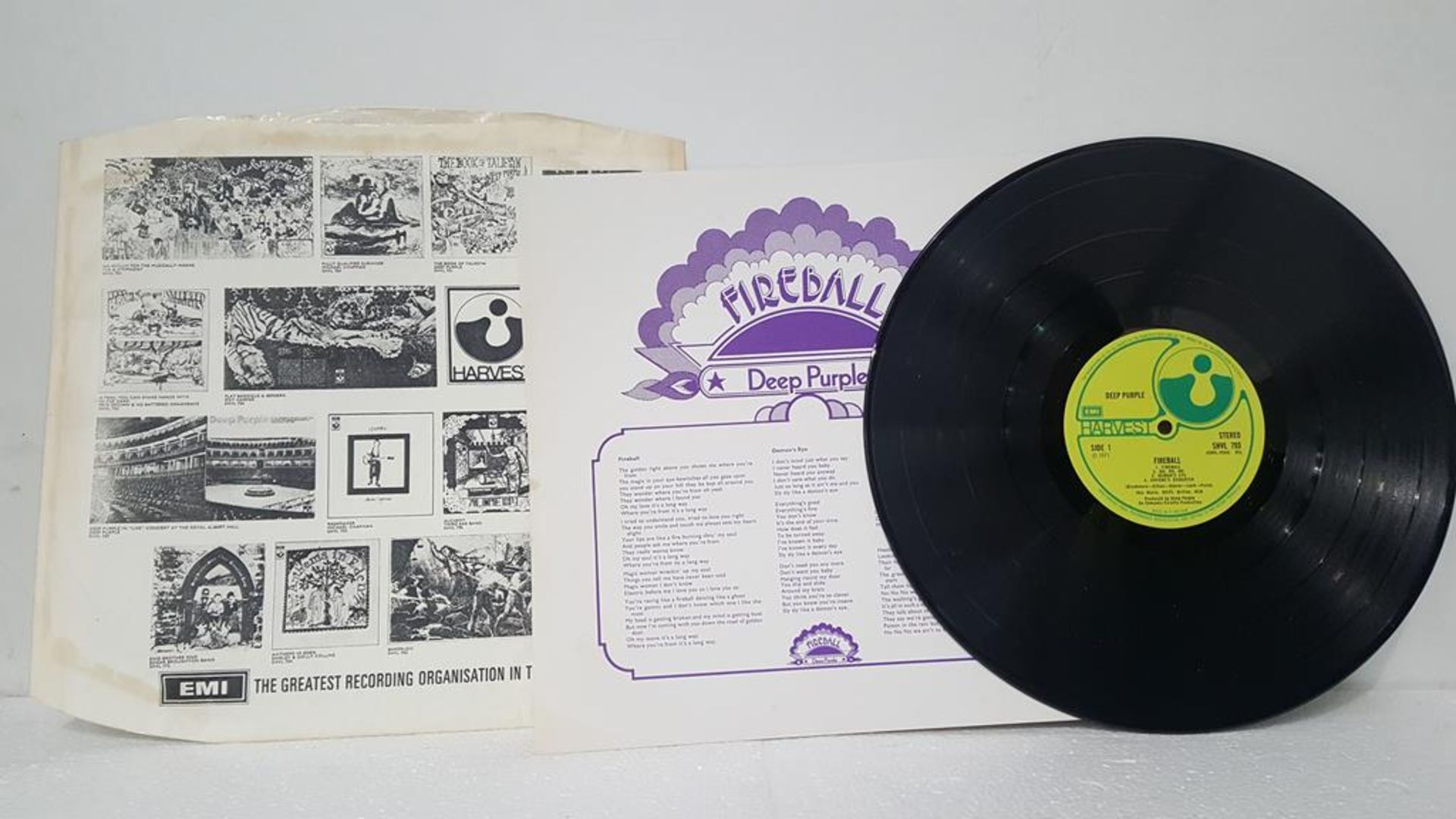Deep Purple 'Fireball' LP - Image 4 of 5