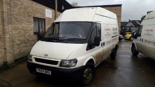 Ford Transit T350 LWB Panel Van, Registration YK54 OKU, Odometer 186,887 miles, MOT until 04.03.