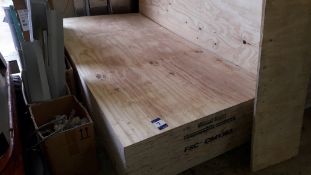 Approx. 25 Sheets 8 x 4 Soft Face Ply (18mm thick)