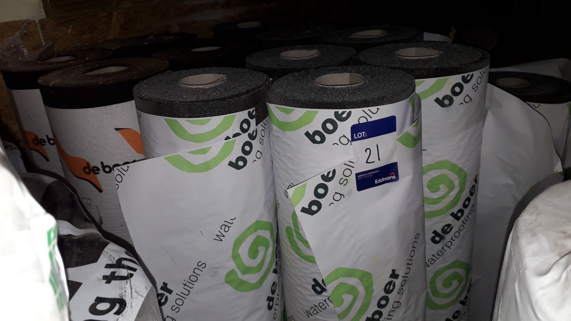 Approx. 14 Rolls of Green Mineral Shed Felt - Image 2 of 2