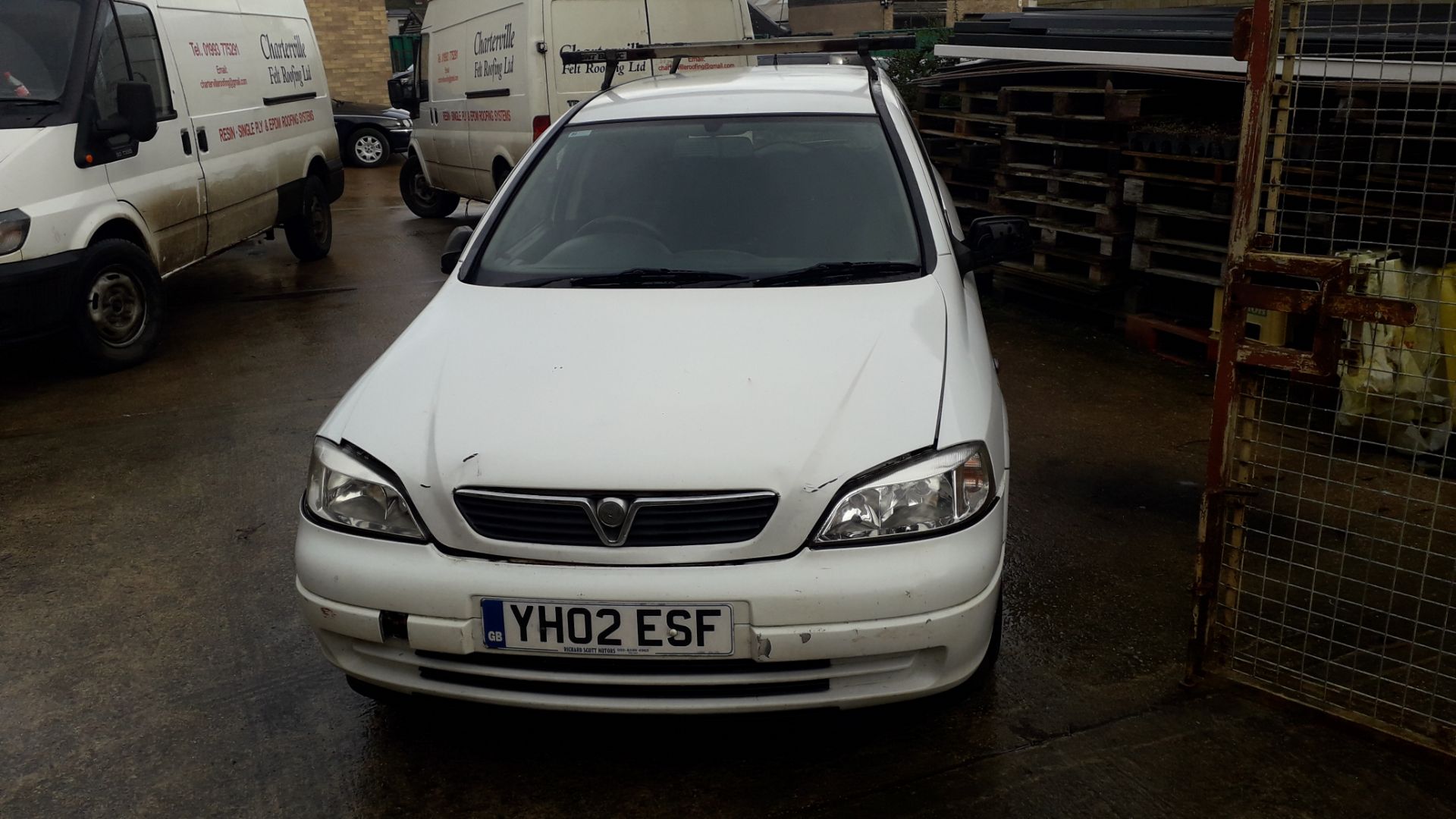 Vauxhall Astra Envoy DTI Light Goods Van, Registration YH02 ESF, Odometer 172,812 miles, MOT until