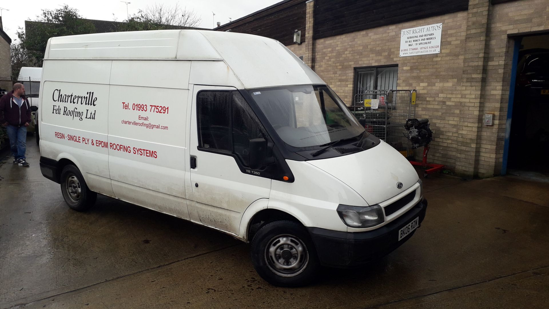 Ford Transit T350 LWB Panel Van, Registration BK06 RZM - Image 7 of 12