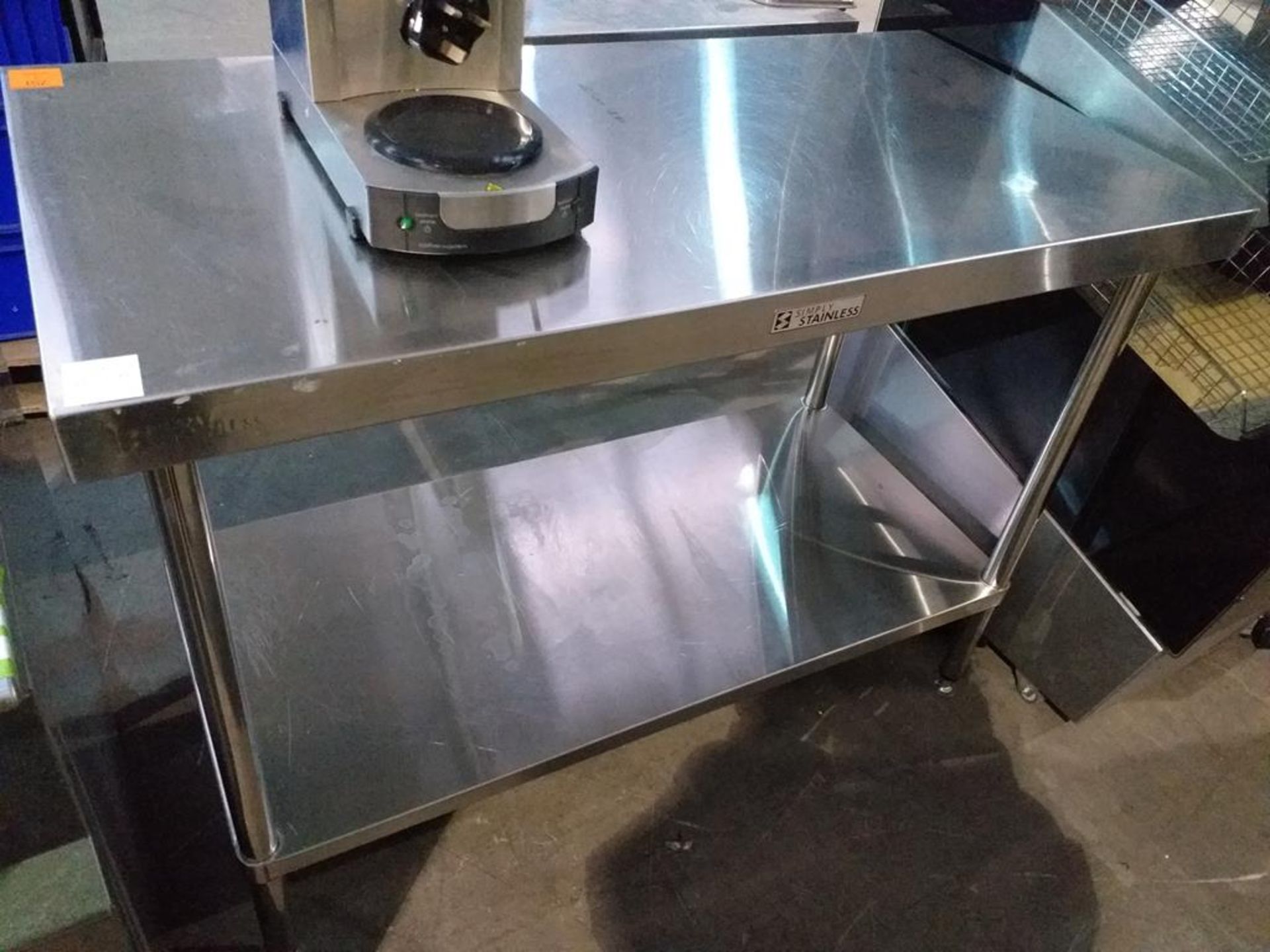 A S/Steel "Simply Stainless" Preparation Table